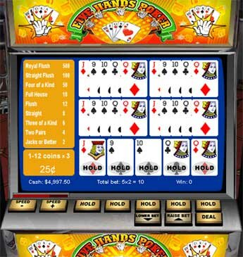 Click here to Play Video Poker for Free
