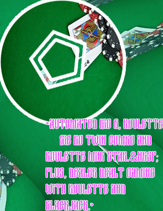 Poker and blackjack table in Canada