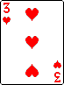 3 of Hearts